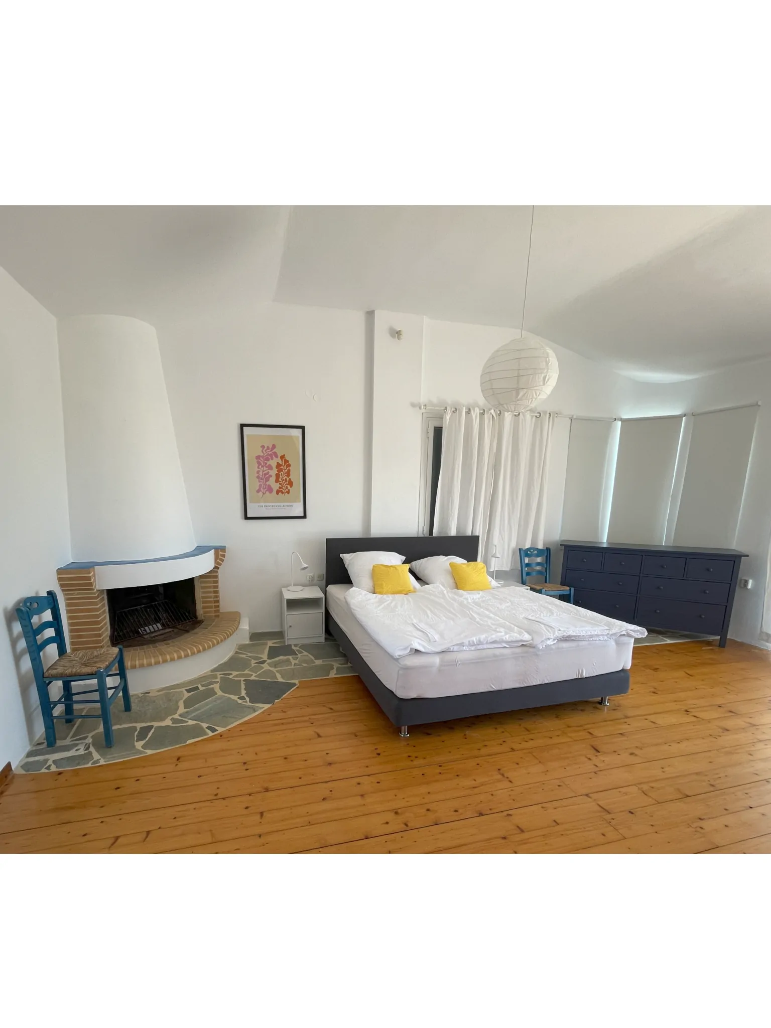 Large bedroom in the house